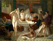 Henri-Pierre Picou, Young women bathing.